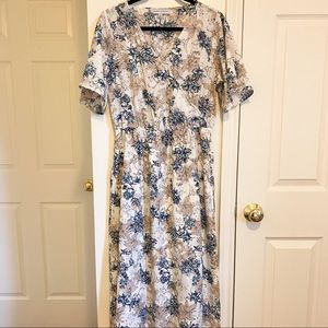 Piper and Scoot nursing friendly maxi dress